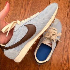 Nike Blue and Brown Athletic Shoes